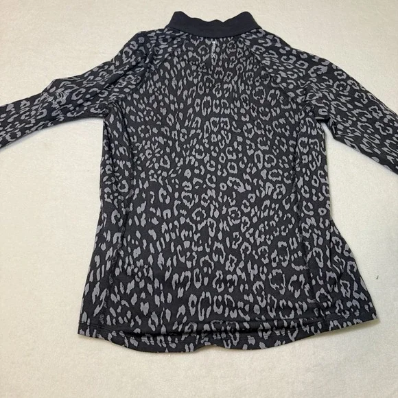 RLX Ralph Lauren 1/4 Zip Pullover Women's Small Leopard Pelican Hill Golf - Picture 13 of 14